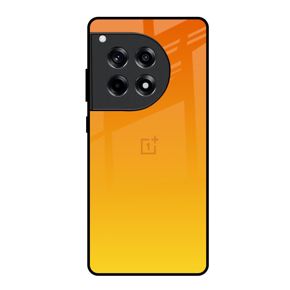 Sunset OnePlus 12R 5G Glass Back Cover Online