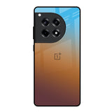 Rich Brown OnePlus 12R 5G Glass Back Cover Online
