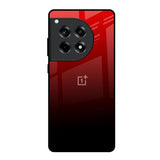 Maroon Faded OnePlus 12R 5G Glass Back Cover Online