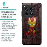 Angry Baby Super Hero Glass Case for OnePlus 12R 5G