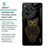 Golden Owl Glass Case for OnePlus 12R 5G