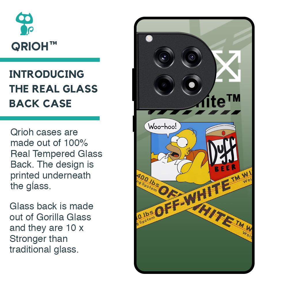 Duff Beer Glass Case for OnePlus 12R 5G