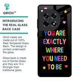 Magical Words Glass Case for OnePlus 12R 5G
