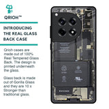 Skeleton Inside Glass Case for OnePlus 12R 5G
