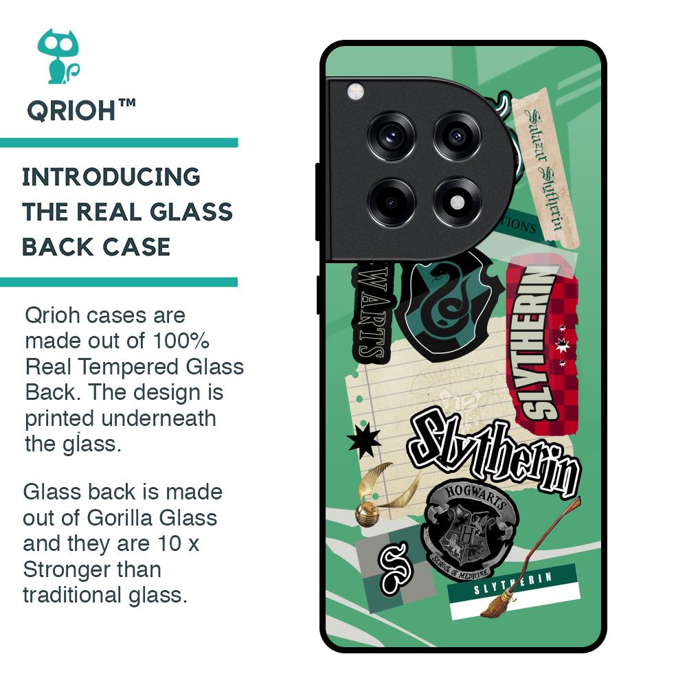 Slytherin Glass Case for OnePlus 12R 5G