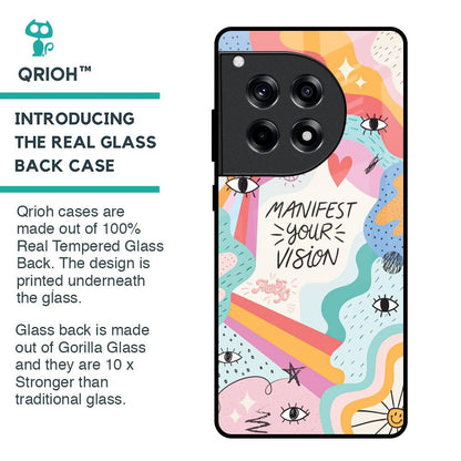 Vision Manifest Glass Case for OnePlus 12R 5G