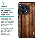Timber Printed Glass Case for OnePlus 12R 5G