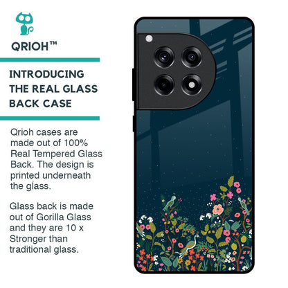 Small Garden Glass Case For OnePlus 12R 5G
