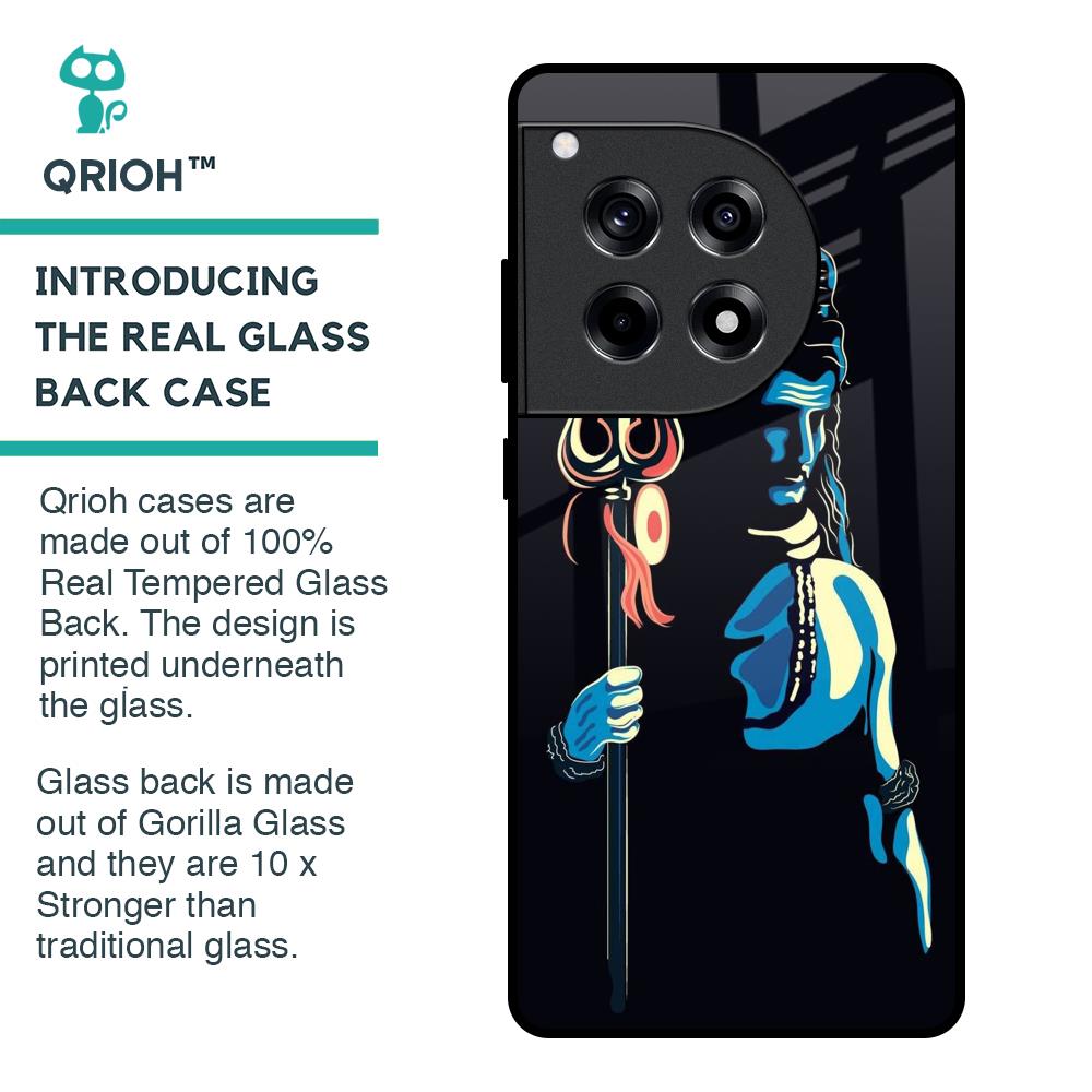 Mahakal Glass Case For OnePlus 12R 5G