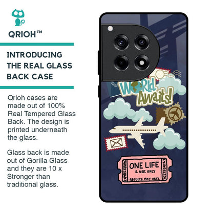 Tour The World Glass Case For OnePlus 12R 5G