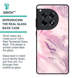 Diamond Pink Gradient Glass Case For OnePlus 12R 5G