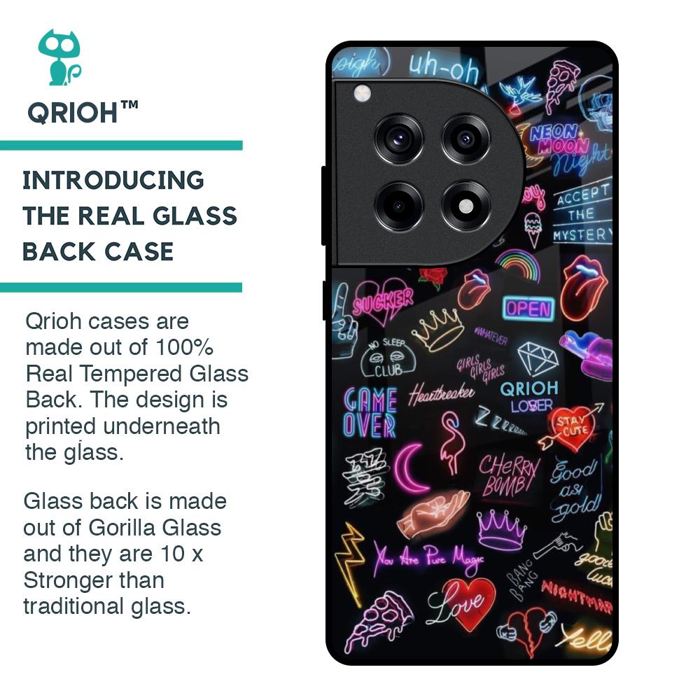 Accept The Mystery Glass Case for OnePlus 12R 5G