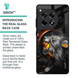 Aggressive Lion Glass Case for OnePlus 12R 5G