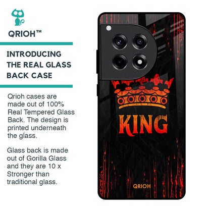 Royal King Glass Case for OnePlus 12R 5G
