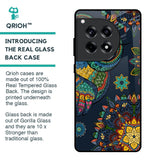 Owl Art Glass Case for OnePlus 12R 5G