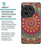Elegant Mandala Glass Case for OnePlus 12R 5G