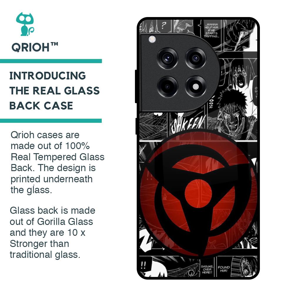 Sharingan Glass Case for OnePlus 12R 5G