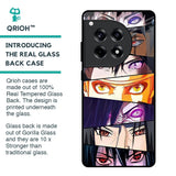 Anime Eyes Glass Case for OnePlus 12R 5G
