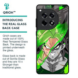 Anime Green Splash Glass Case for OnePlus 12R 5G