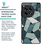 Abstact Tiles Glass Case for OnePlus 12R 5G