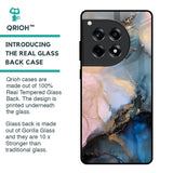 Marble Ink Abstract Glass Case for OnePlus 12R 5G