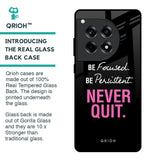 Be Focused Glass Case for OnePlus 12R 5G