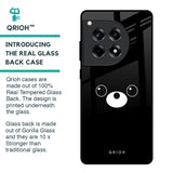 Cute Bear Glass Case for OnePlus 12R 5G