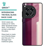 Brush Stroke Art Glass Case for OnePlus 12R 5G