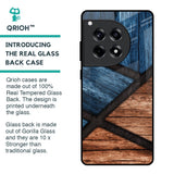 Wooden Tiles Glass Case for OnePlus 12R 5G