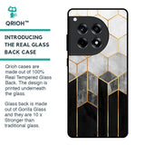 Tricolor Pattern Glass Case for OnePlus 12R 5G