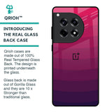 Wavy Pink Pattern Glass Case for OnePlus 12R 5G