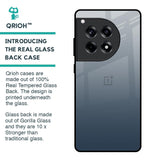 Smokey Grey Color Glass Case For OnePlus 12R 5G