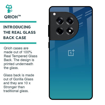 Celestial Blue Glass Case For OnePlus 12R 5G