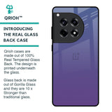 Indigo Pastel Glass Case For OnePlus 12R 5G