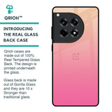 Pastel Pink Gradient Glass Case For OnePlus 12R 5G