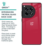 Solo Maroon Glass case for OnePlus 12R 5G