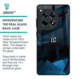 Polygonal Blue Box Glass Case For OnePlus 12R 5G