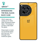Fluorescent Yellow Glass case for OnePlus 12R 5G