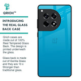 Blue Aqua Glass Case for OnePlus 12R 5G