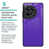 Amethyst Purple Glass Case for OnePlus 12R 5G