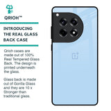 Pastel Sky Blue Glass Case for OnePlus 12R 5G