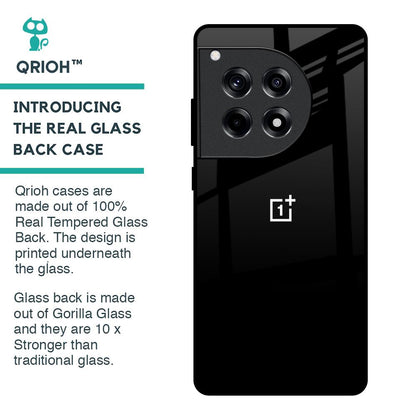 Jet Black Glass Case for OnePlus 12R 5G