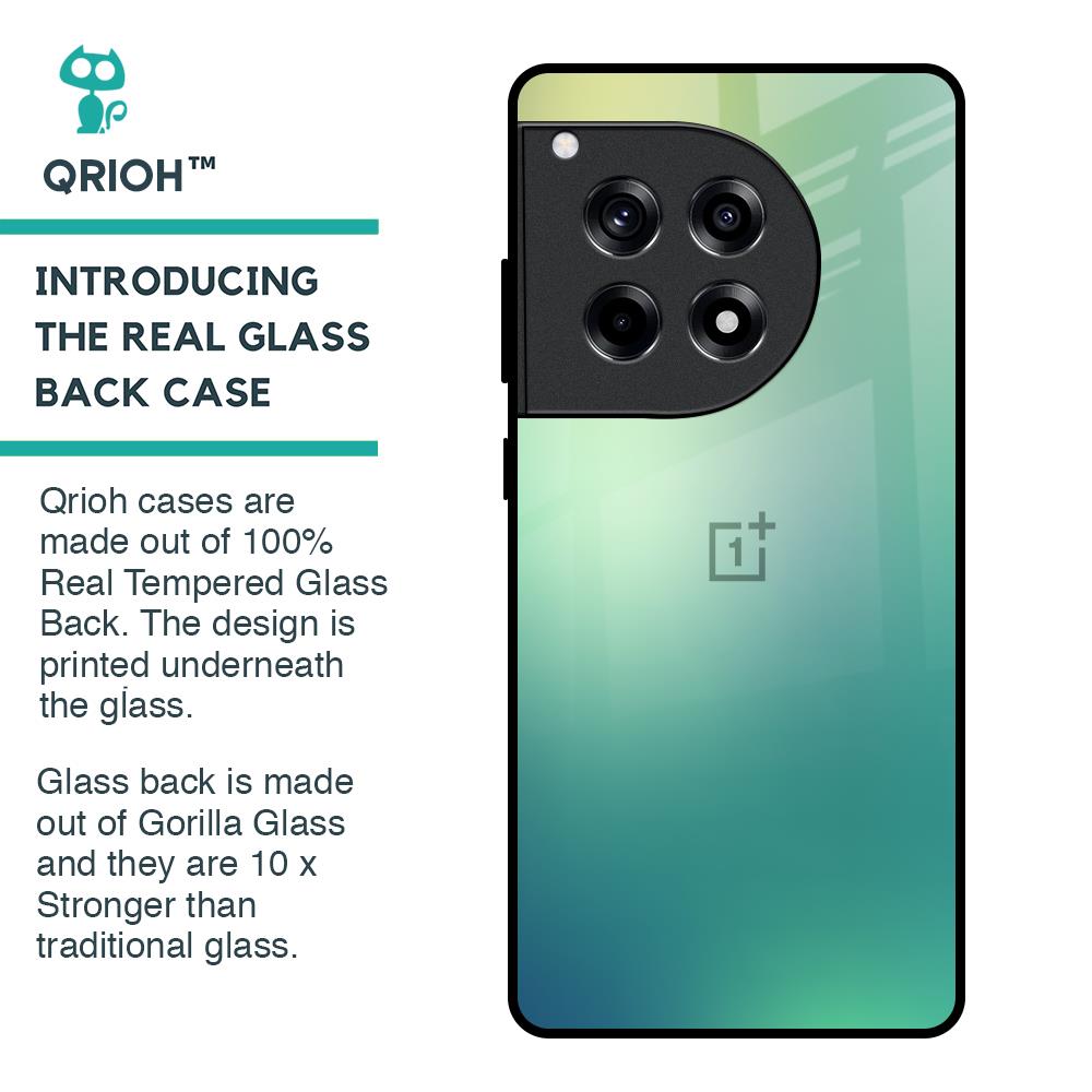 Dusty Green Glass Case for OnePlus 12R 5G