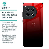 Maroon Faded Glass Case for OnePlus 12R 5G