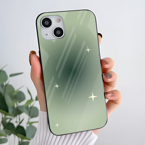 Star Print Glass Case