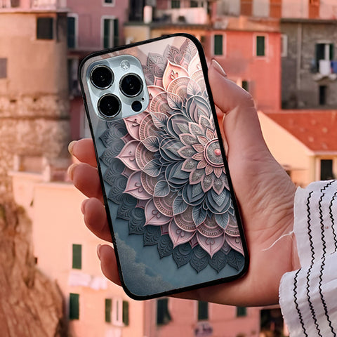 13D Layered Mandala Glass Case