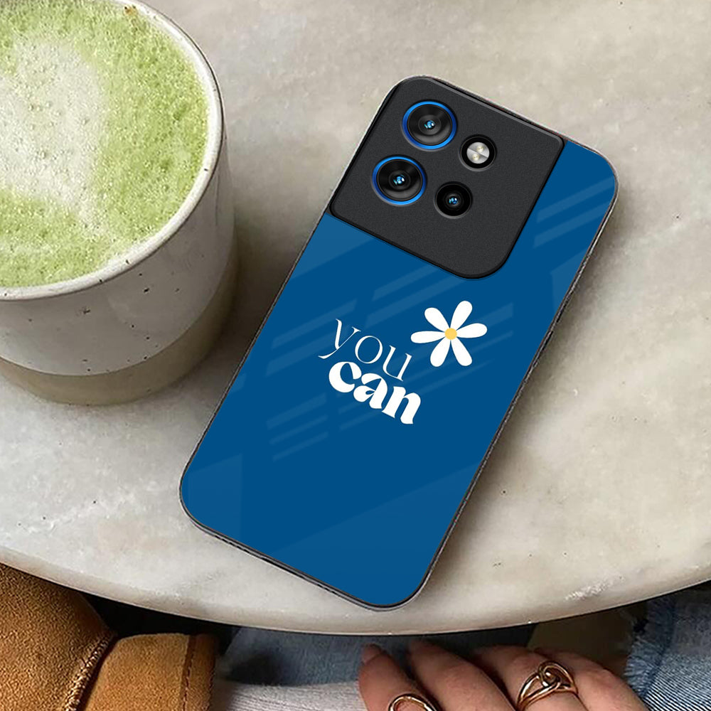 You Can Daisy Glass Case