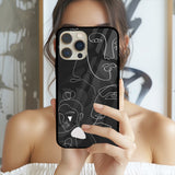 Face Art Glass Case
