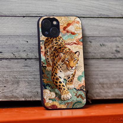 Leopard Glass Case
