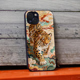 Leopard Glass Case
